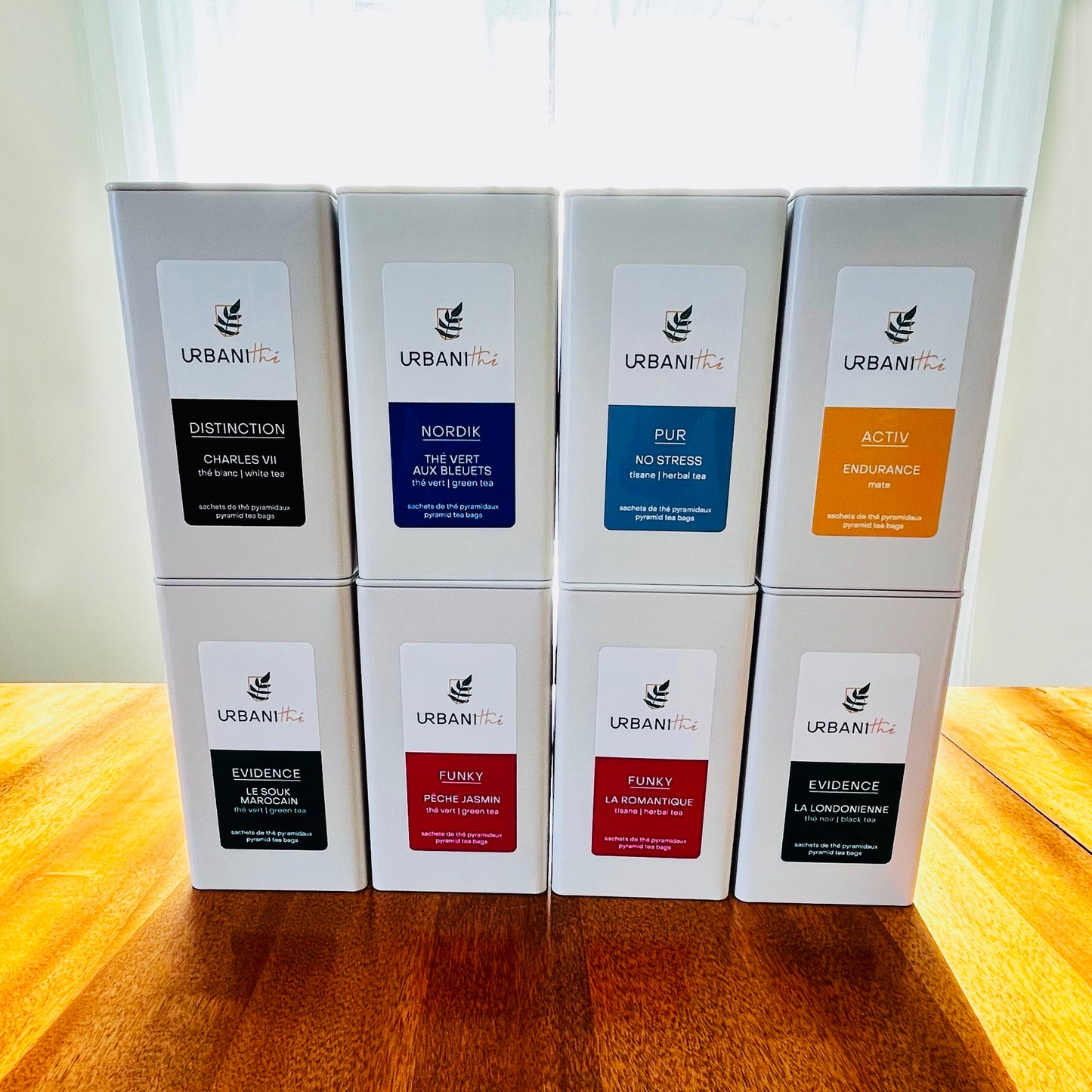 Kit de départ (8 boites métalliques - sachets en vrac)